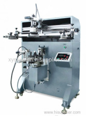 High speed screen printing machine for plastic bottles