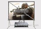 Outdoor Concert Party Fast Fold Projection Screen 300inch Easy Carry