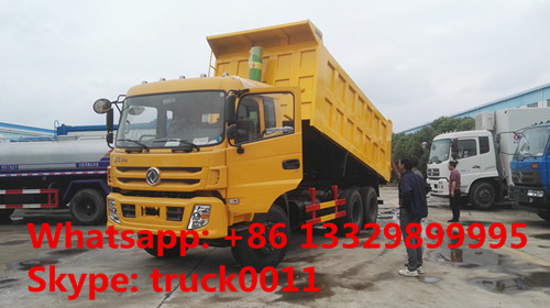 dongfeng Yuchai 260hp 20ton-25tons dump tipper truck for wastes and stone