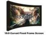 Clear Picture 135 Inch 16 9 projection screen For Hd 3d Projectors