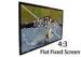DIY Aluminum Frame Flat Projection Screen / Matte White Screen For 3D Cinema