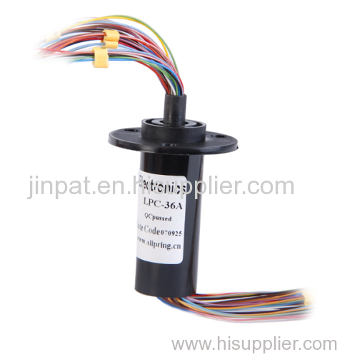 capsule slip ring 36 circuits models and Gold-Gold contacts Urgent illumination Equipment