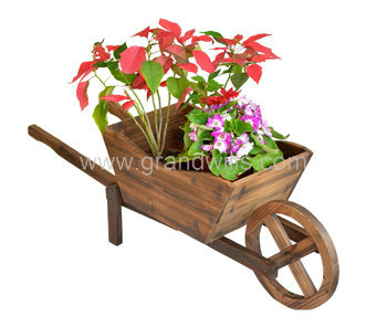 Antique Garden Wagon Planters