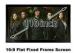 Black Quick Assembly 110" Custom Projection Screen For Business