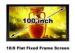 Front 49 X 87inch Fixed Frame Projection Screen For Office / Stage