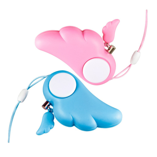 two color anti rape personal safety anti attack loud sound alarm
