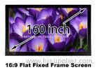 1080P Projection Screen 160inch Manual Wall Projection Screen 1992 x 3542mm