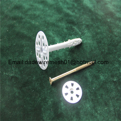 New PP material plastic Insulation nails/Heat preservation nail in China factory