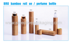 5ml bamboo roll on bottle glass bottles for oils