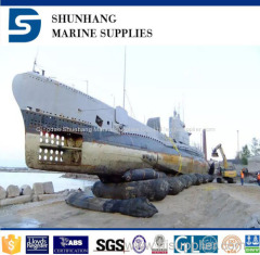 High quality marine rubber salvage airbag for ship