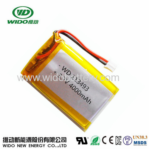 4ah li polymer battery 3.7v 4000mah li-polymer battery li po battery 113493