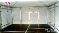 Pagoda tent 5x5m for catering with billboard