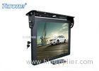 1080P LCD Touch Screen Wall Mounted Digital Signage 17 Inch for Bus / Taxi Display