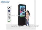 High Resolution Interactive Touch Screen Kiosk 55 Inch Floor Standing 2000cd / m2
