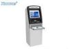 19 Inch Supermarket Self Service Payment Kiosk With Motor Chip Card Writer Reader