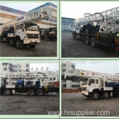 Truck Mounted Water Well Drilling with Rotary Table(Max Depth:600M)
