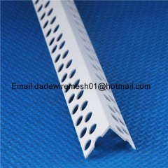 High quality PVC wall corner bead with fiberglass mesh 50*50mmx2.5m