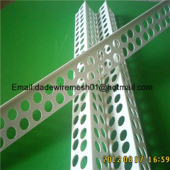 Construction material PVC corner protector strip/PVC Angle Bead with fiberglass mesh