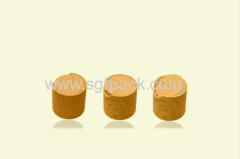 YELLOW WATER TRANSFER CAP WOODEN BAMBOO COLOR