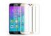 PET Curved Colored Tempered Glass Screen Protectors With Oleophobic Coating