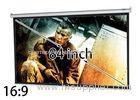 Self - Lock High Contrast Projection Screen High Definition 159 x 90cm