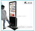 Stand Alone LCD Digital Signage Advertising Media Player With Shoe Polisher