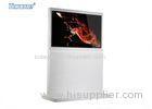 White Horizontal Andriod LCD Digital Signage 65 Inch Touch Screen for Advertising Totem