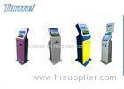 17 Inch Payment Ticketing Self Service Kiosk Free Standing In Subway Hotel Cinema