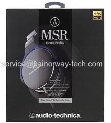 Audio-Technica ATH-MSR7 Portable Hi-Res Audio Headphones Black With Noise Cancellation