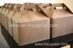 Corrugated Small Carry Pack box colors and craft box