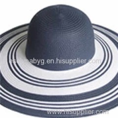 Custom women floppy straw hat