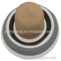 Custom Fashion High Quality Natural Color Floppy Hat