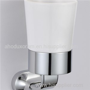 Chrome Plated Toothbrush Holder