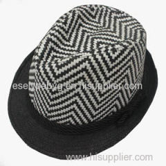 Men Summer Straw Fedora Hats