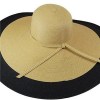 Colombian Straw Hat Paper Straw Hat with Wide Brim for Lady