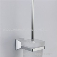 Solid Square Holder With Toilet Brush