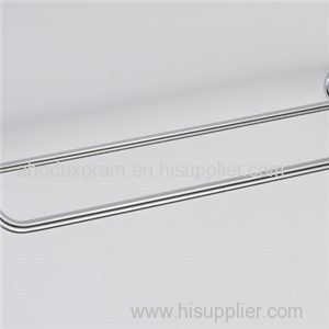 Polished Chrome Double Towel Bar