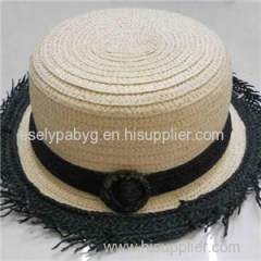 Straw Bucket Hat Mens