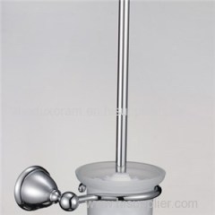 Chrome Plated Brush Holder For Bathroom