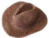 Custom Cowboy Style Paper Straw Hat with Logo