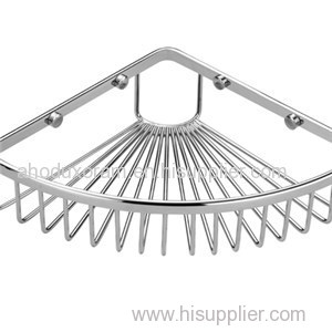 Chrome Plated Corner Basket