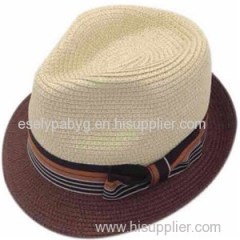 Special design men's straw hat