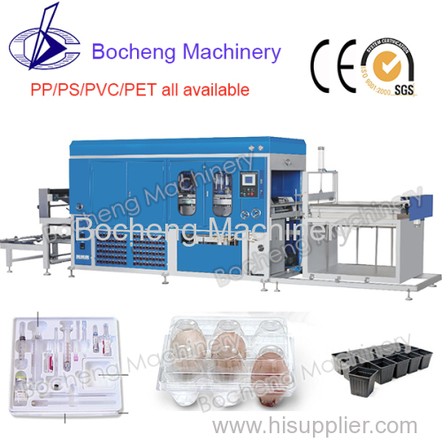 all kinds of Plastic Tray Vacuum Forming Machine