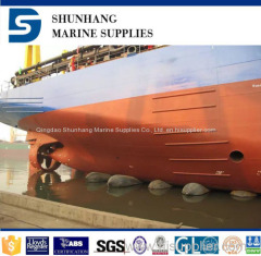 Long life span marine airbag for ship launching