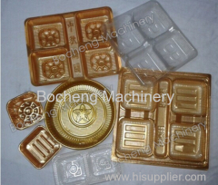 Supplier Plastic Cookie Tray Vacuum Forming Machine