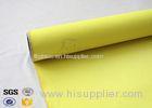 Yellow High Temperature Lightweight Fiberglass Cloth For Waterproofing 530gsm 127cm