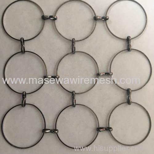 hoop grid mesh decorative mesh curtain screen