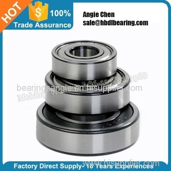 Carbon/chrome steel deep groove ball bearing 6203 ceiling fan bearing