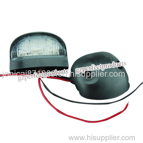 Super bright trailer led license plate lamp