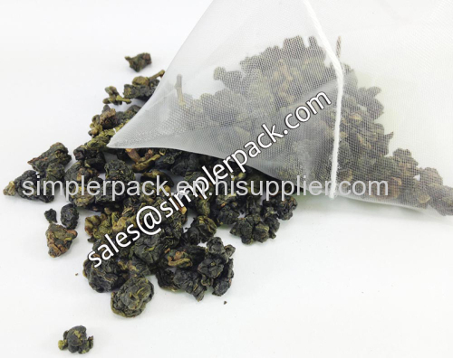 Automatic Pyramid Nylon Mesh Tea Bag Packaging Machine for Dajeeling Black Tea